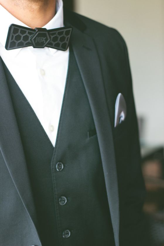 Modern Black Tie Outfit