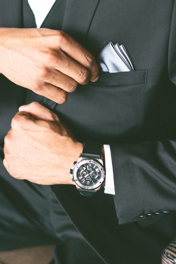 Modern Black Tie Outfit