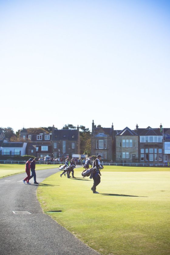 An Afternoon at the Alfred Dunhill Tournament