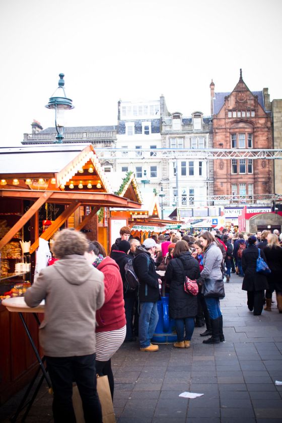 Unique Things to do at the Edinburgh Christmas Markets