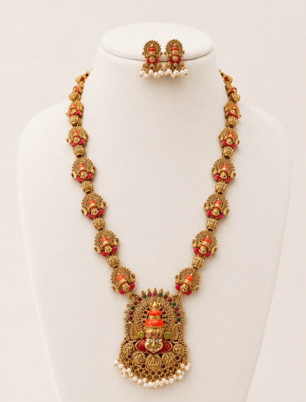 Kathakali Haram Set - Nethiel Jewelry