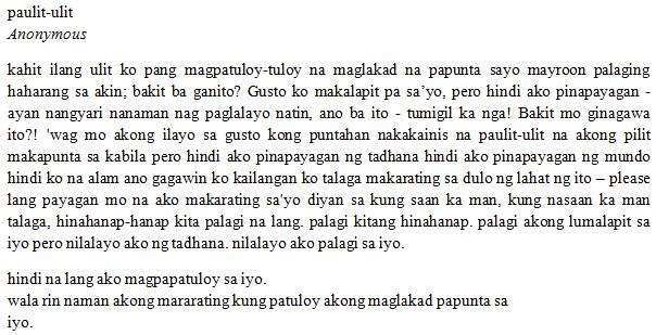 paulit-ulit