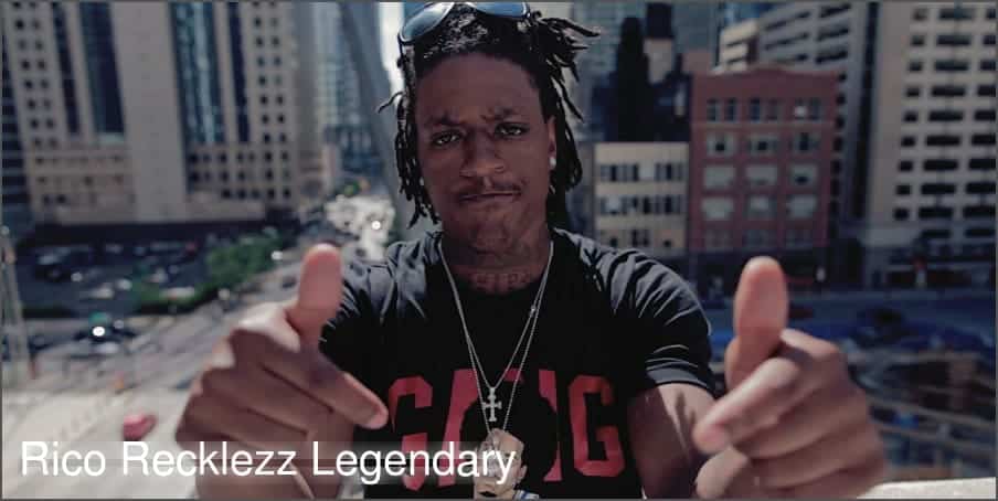 Rico Recklezz - New song titled 'Legendary.'