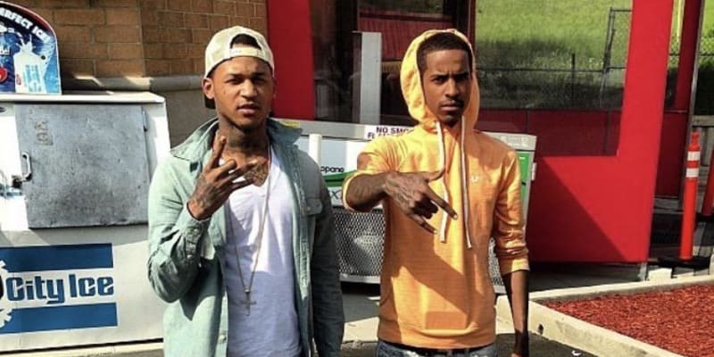 Fredo Santana with Lil Reese.