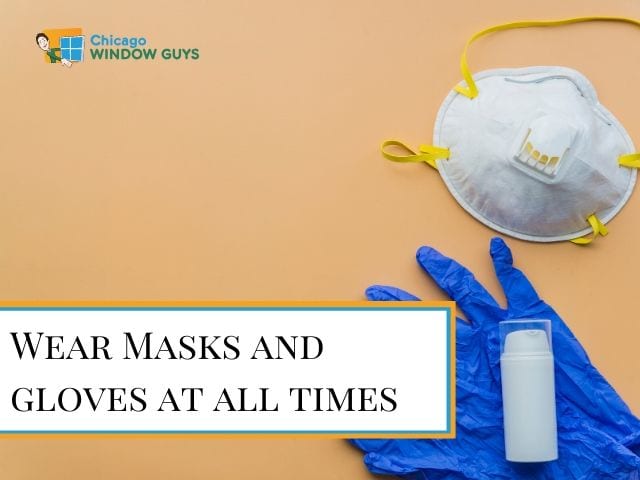 Masks and gloves for Covid-19