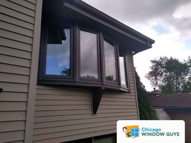 Perfectly Installed Bow Window