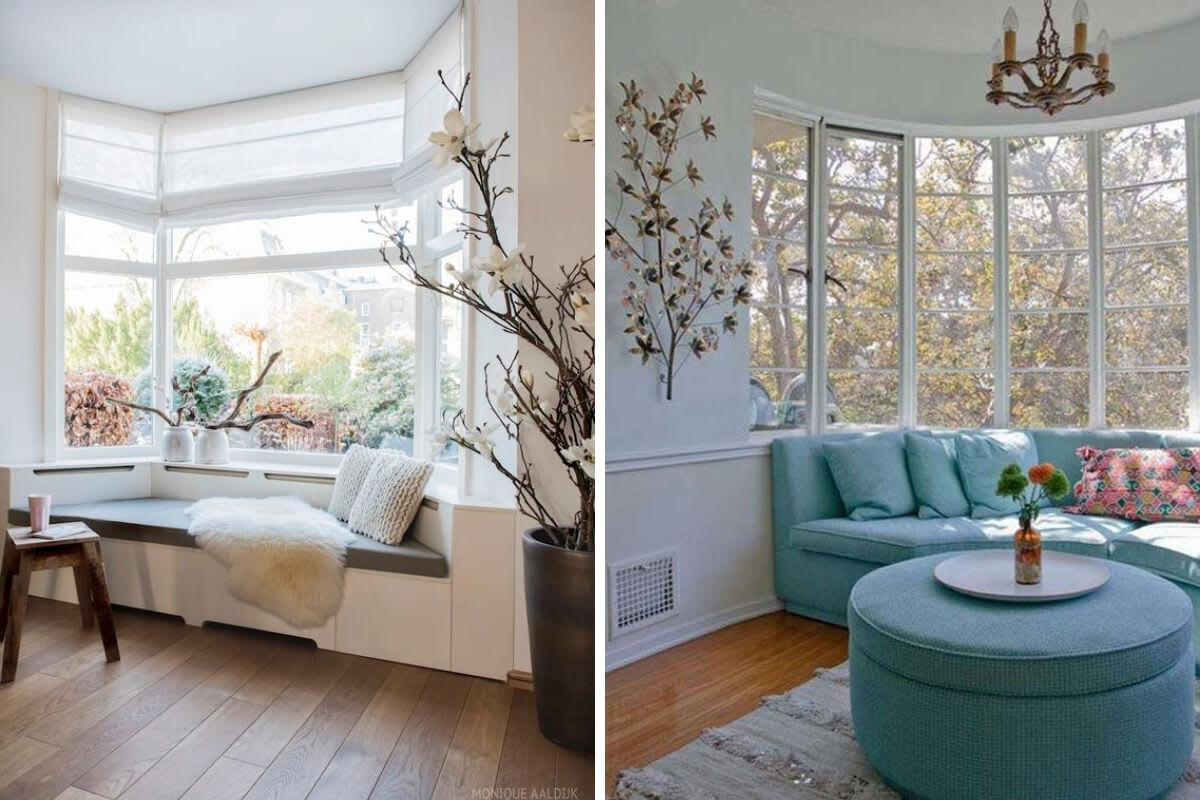 Bay windows vs Bow windows