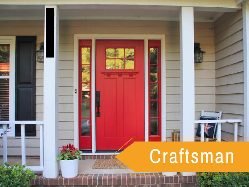 Craftsman Style Door