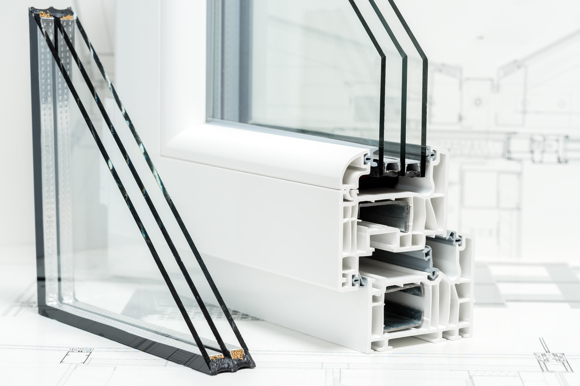 triple pane windows