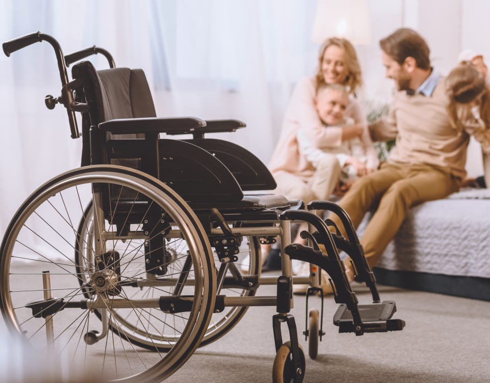 wheelchair accessible door