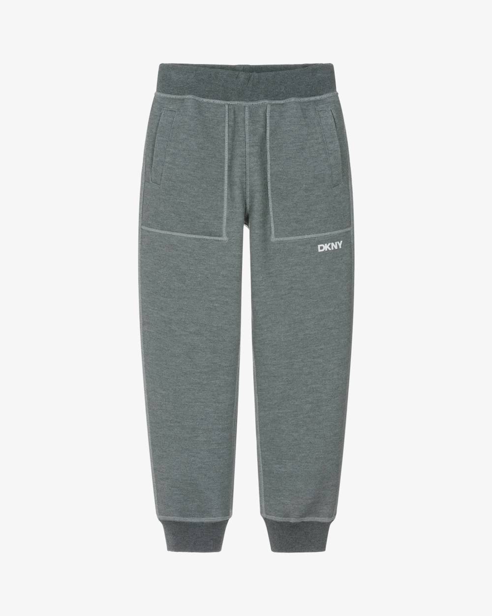DKNY-Boys Grey Reversible Joggers | Childrensalon
