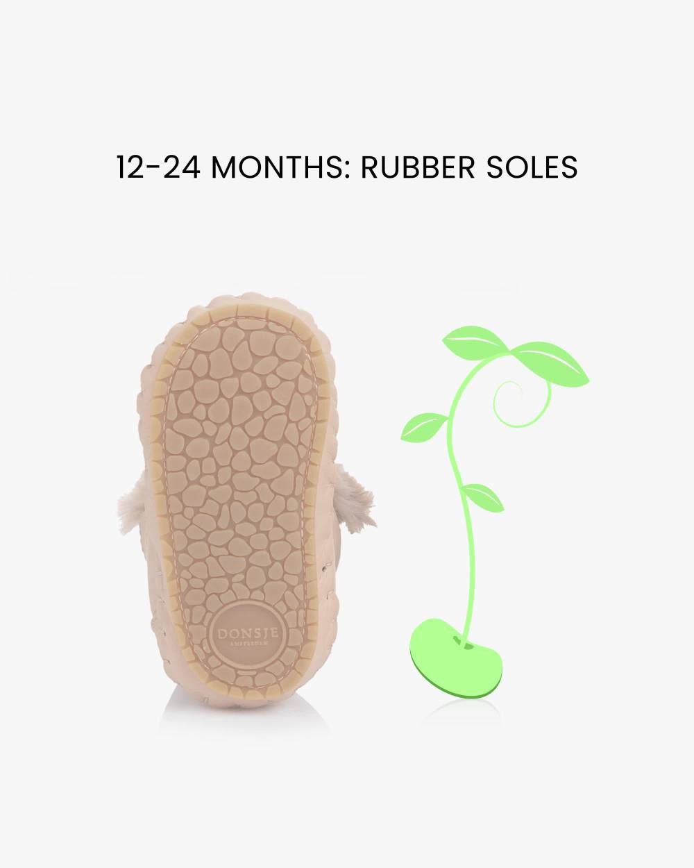 Donsje-Baby Girls Pink Leather Bunny Pre-Walker Boots | Childrensalon