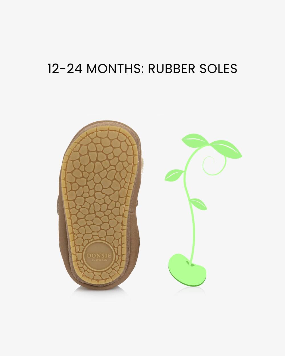 Donsje-Brown Alpaca Nubuck Leather Pre-Walker Shoes | Childrensalon