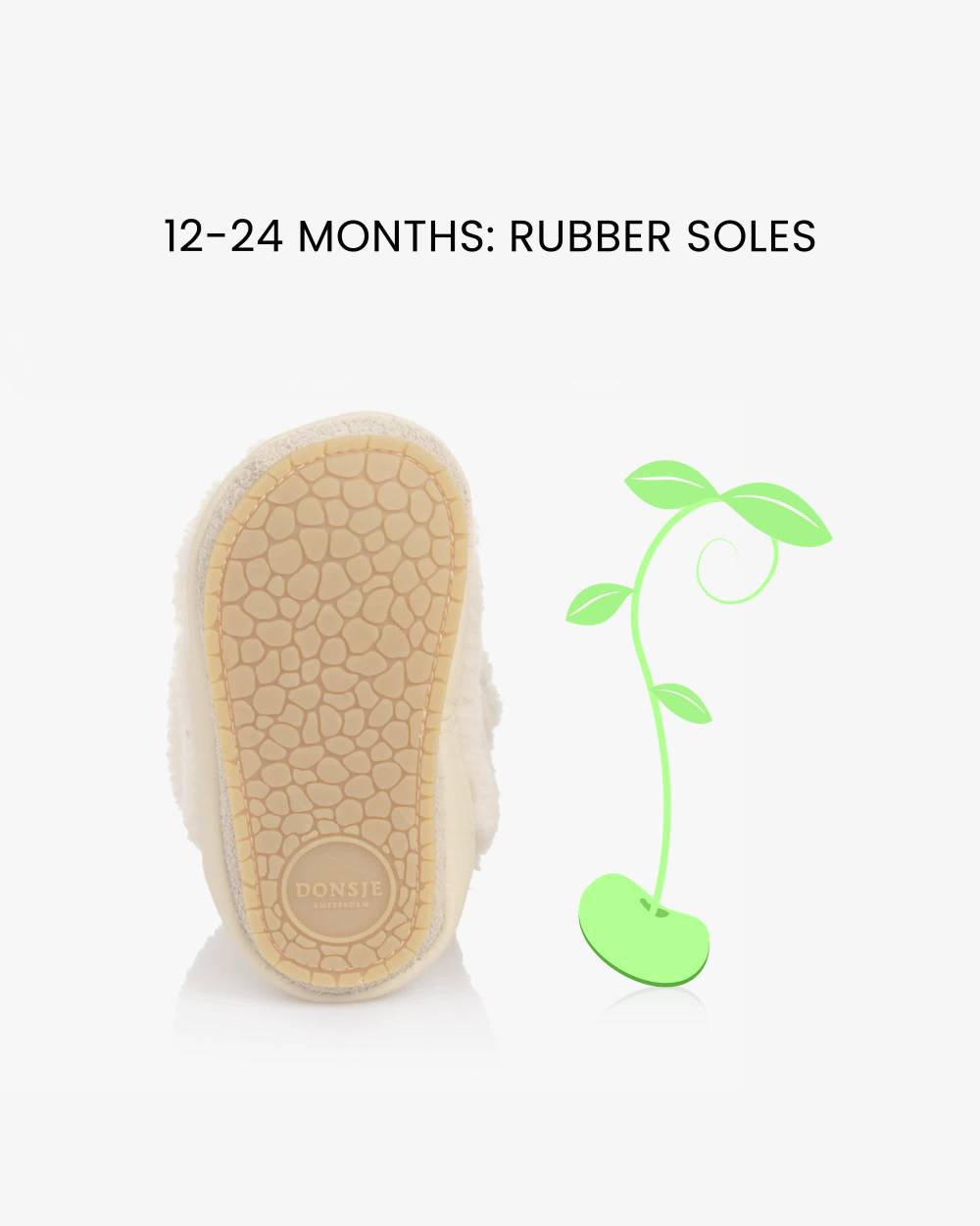 Donsje-White Faux Shearling & Leather Baby Boots | Childrensalon