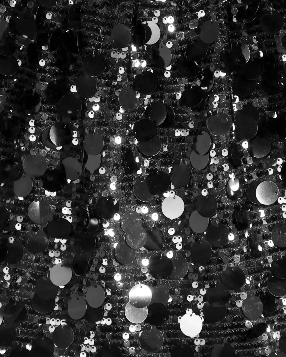 Guess-Junior Girls Shiny Black Sequin Skirt | Childrensalon