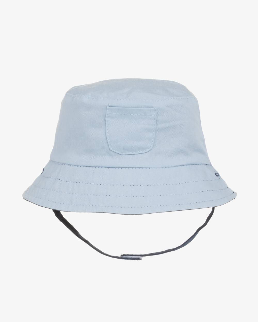 Mayoral Для новорожденных-Baby Boys Blue Reversible Cotton Hat | Childrensalon
