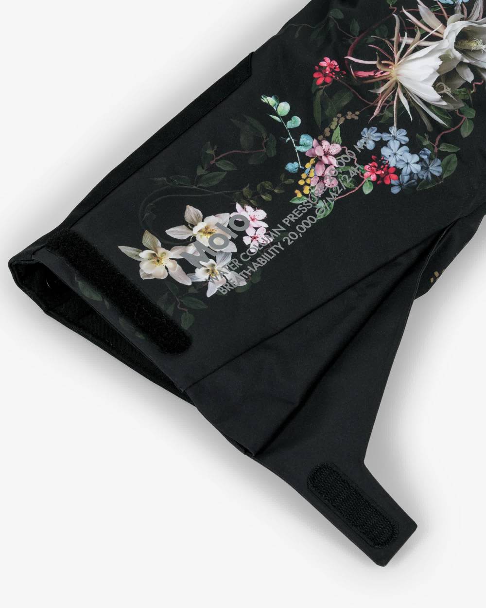 Molo-Girls Ivory Floral Technical & Waterproof Ski Trousers | Childrensalon