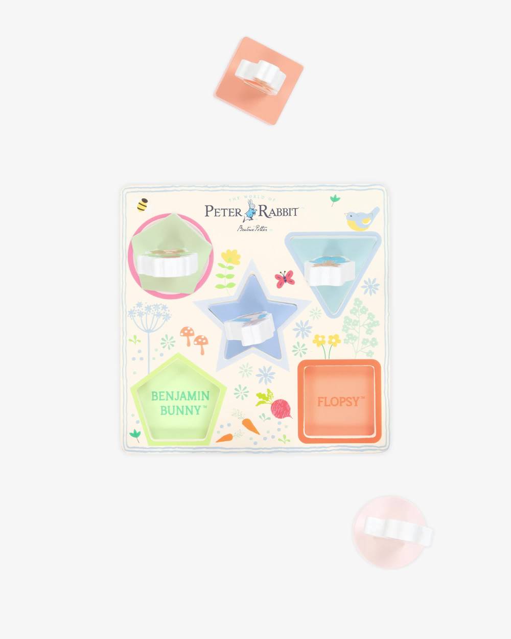 Orange Tree Toys-Peter Rabbit 3D Wooden Puzzle (19cm) | Childrensalon