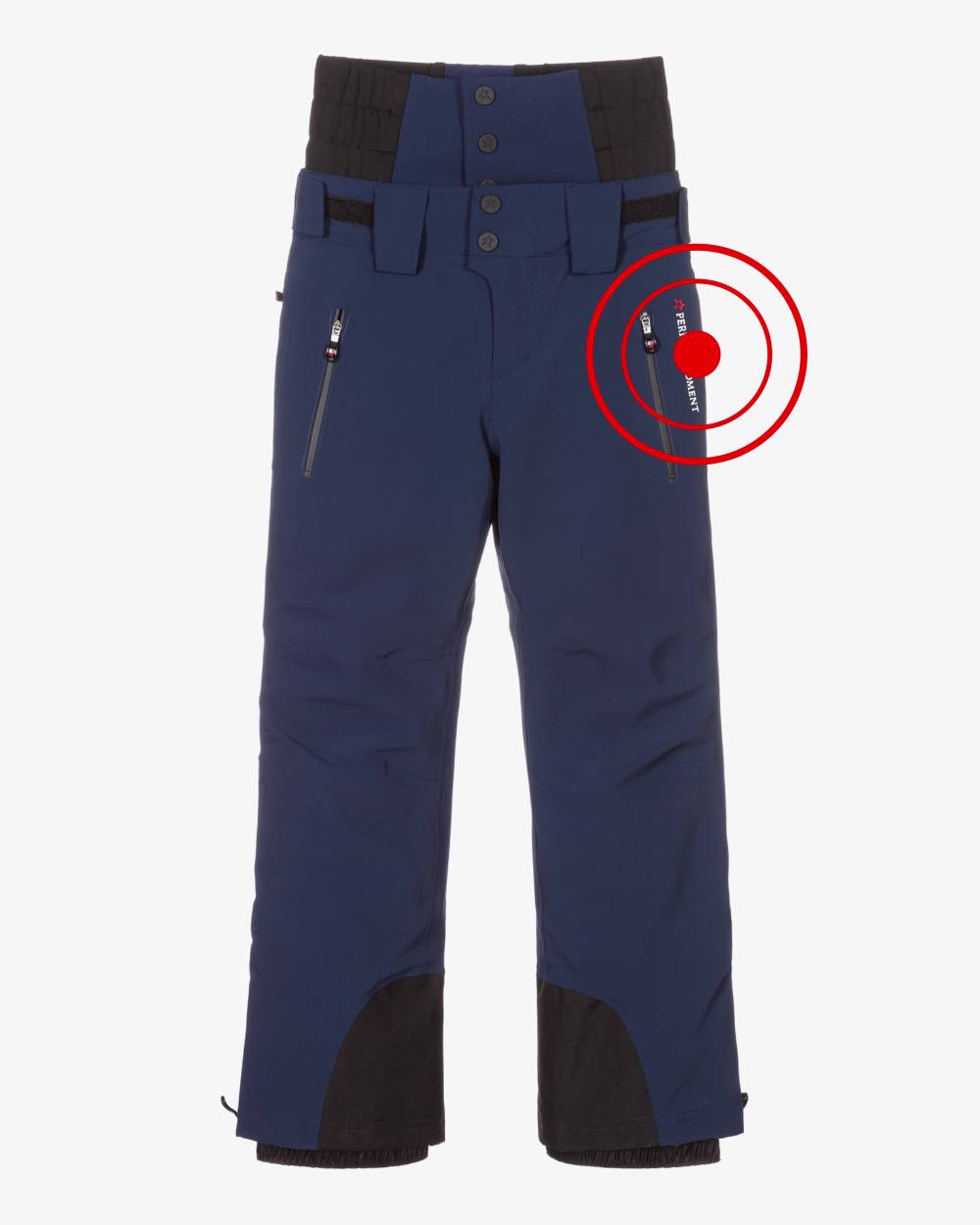 Perfect Moment-Navy Blue High Waisted Ski Trousers | Childrensalon