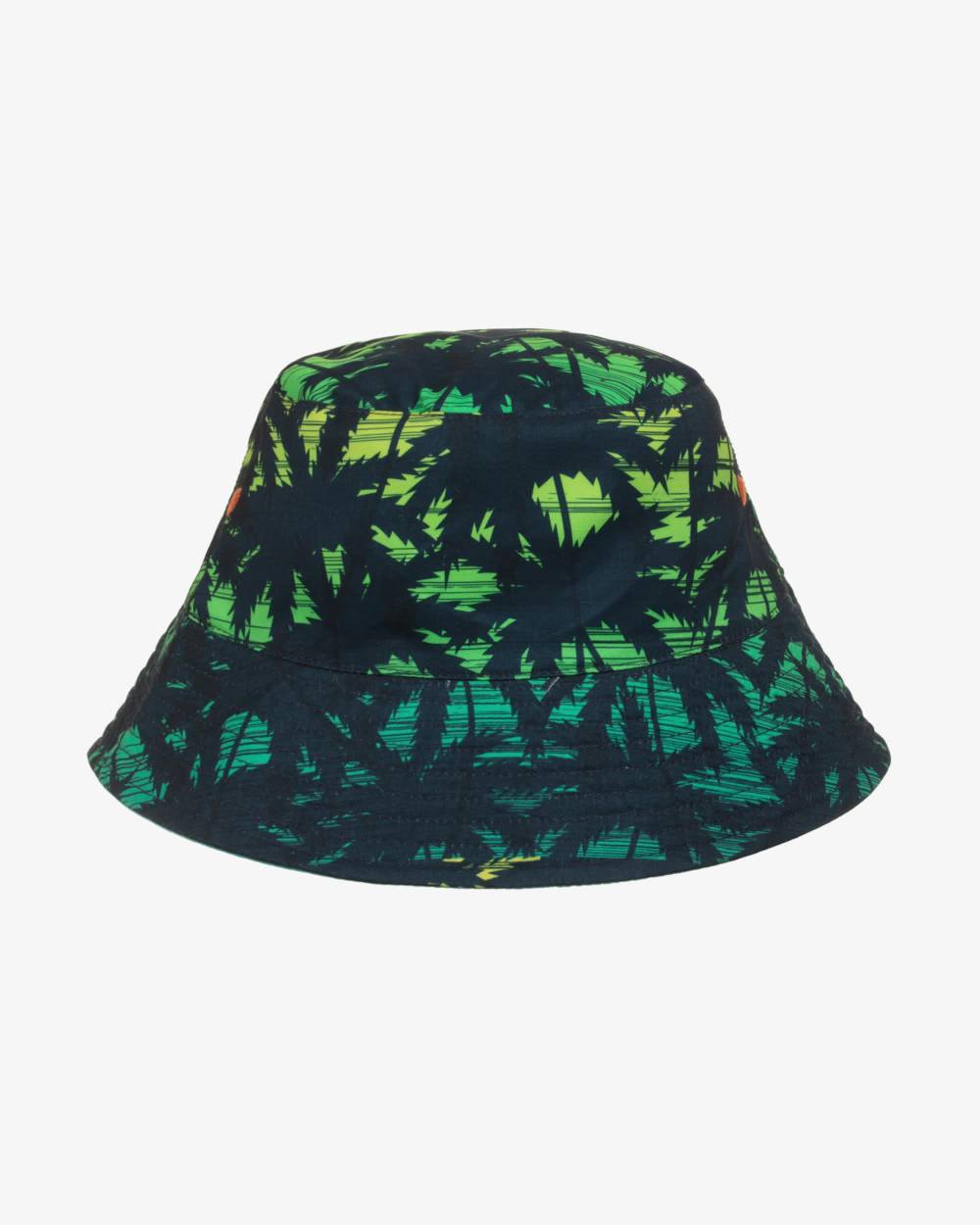 Playshoes-Boys Blue Palm Trees Reversible Hat (UPF 40+) | Childrensalon
