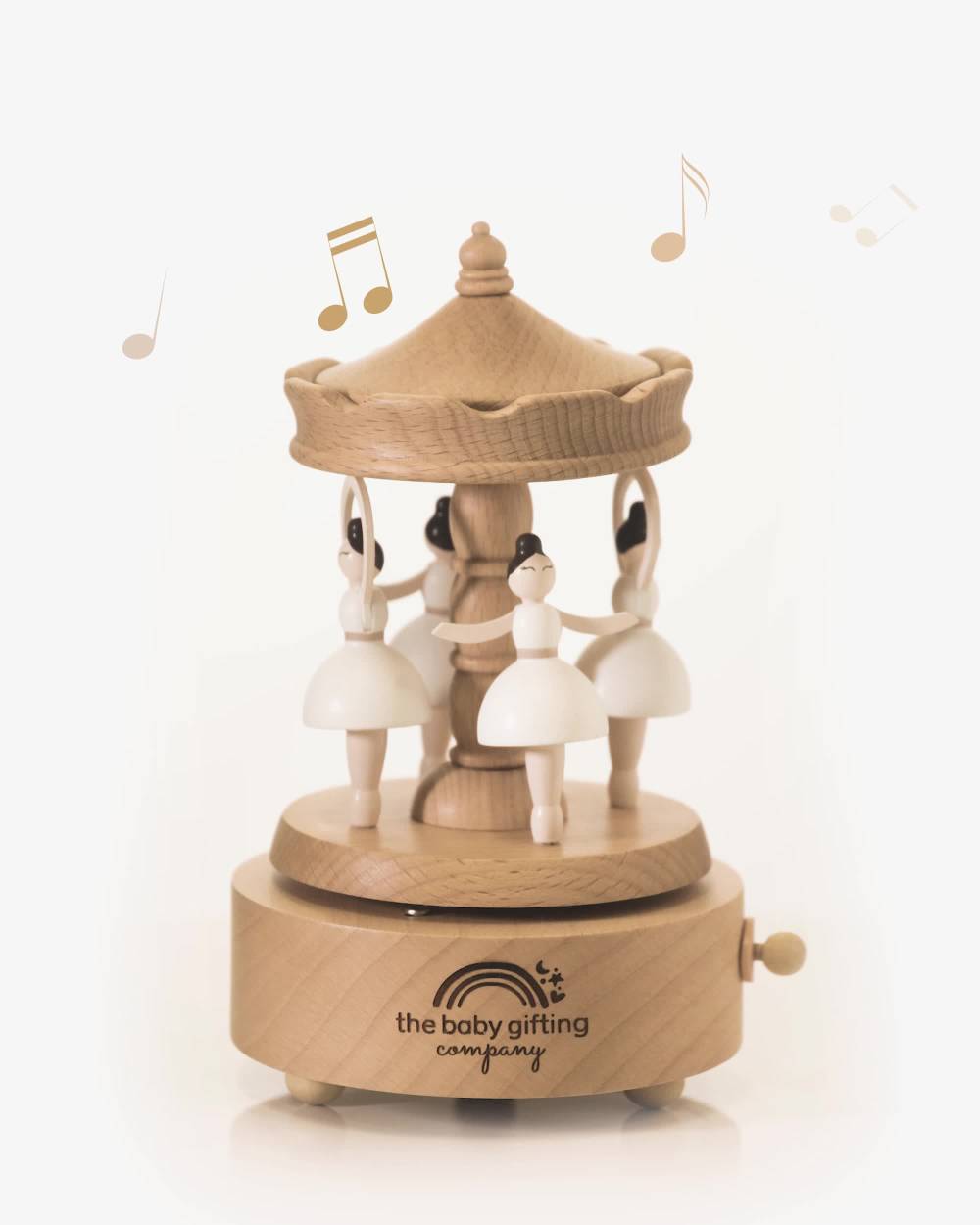 The Baby Gifting Company-طقم هامبر دب تيدي وبطانية ولعبة خشبية لون زهري | Childrensalon