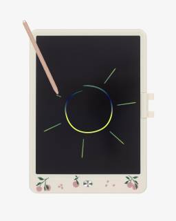 Liewood-Ivory Peach LCD Drawing Tablet (24cm) | Childrensalon