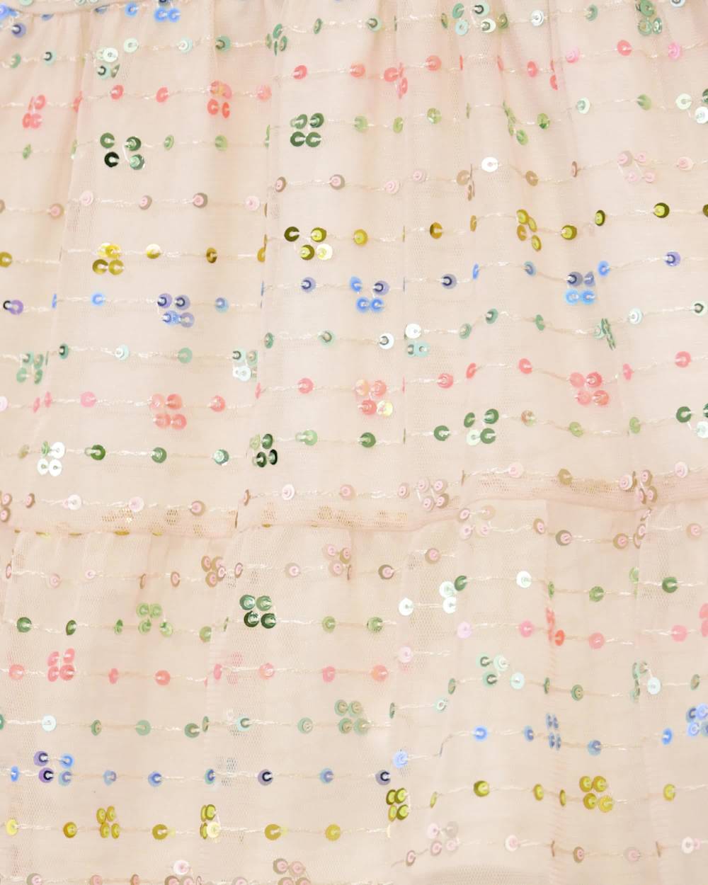 AIGNER-Girls Peach Sparkle Tulle Dress | Childrensalon Outlet