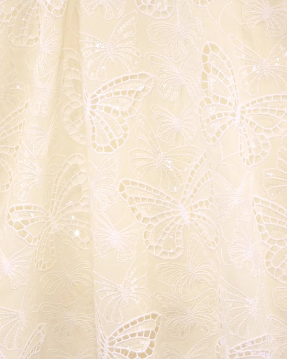 Junona-بلوزة عاجية أنيقة للبنات مزينة بالترتر | Childrensalon Outlet