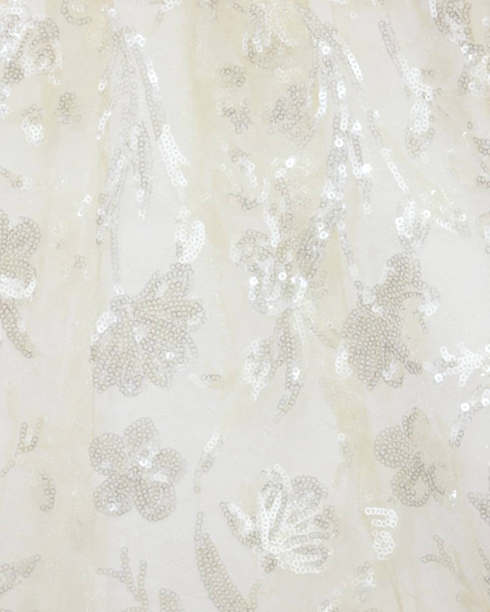 Patachou-Girls Ivory Tulle & Sequin Gown | Childrensalon Outlet