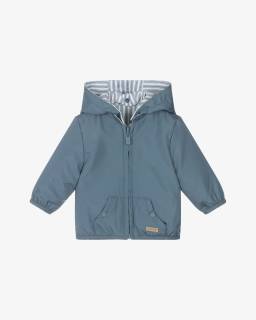 Mayoral Для новорожденных-Двусторонняя синяя куртка на молнии для мальчиков | Childrensalon Outlet