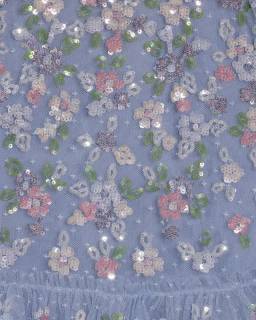 Needle & Thread-Платье из тюля с цветочными пайетками для девочек | Childrensalon Outlet