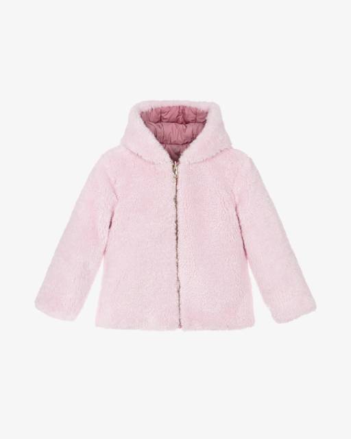 iDO Малыши-Girls Quilted Reversible Jacket | Childrensalon Outlet