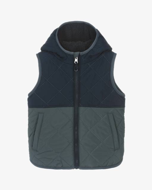 Liewood-Boys Navy Reversible Vest | Childrensalon Outlet