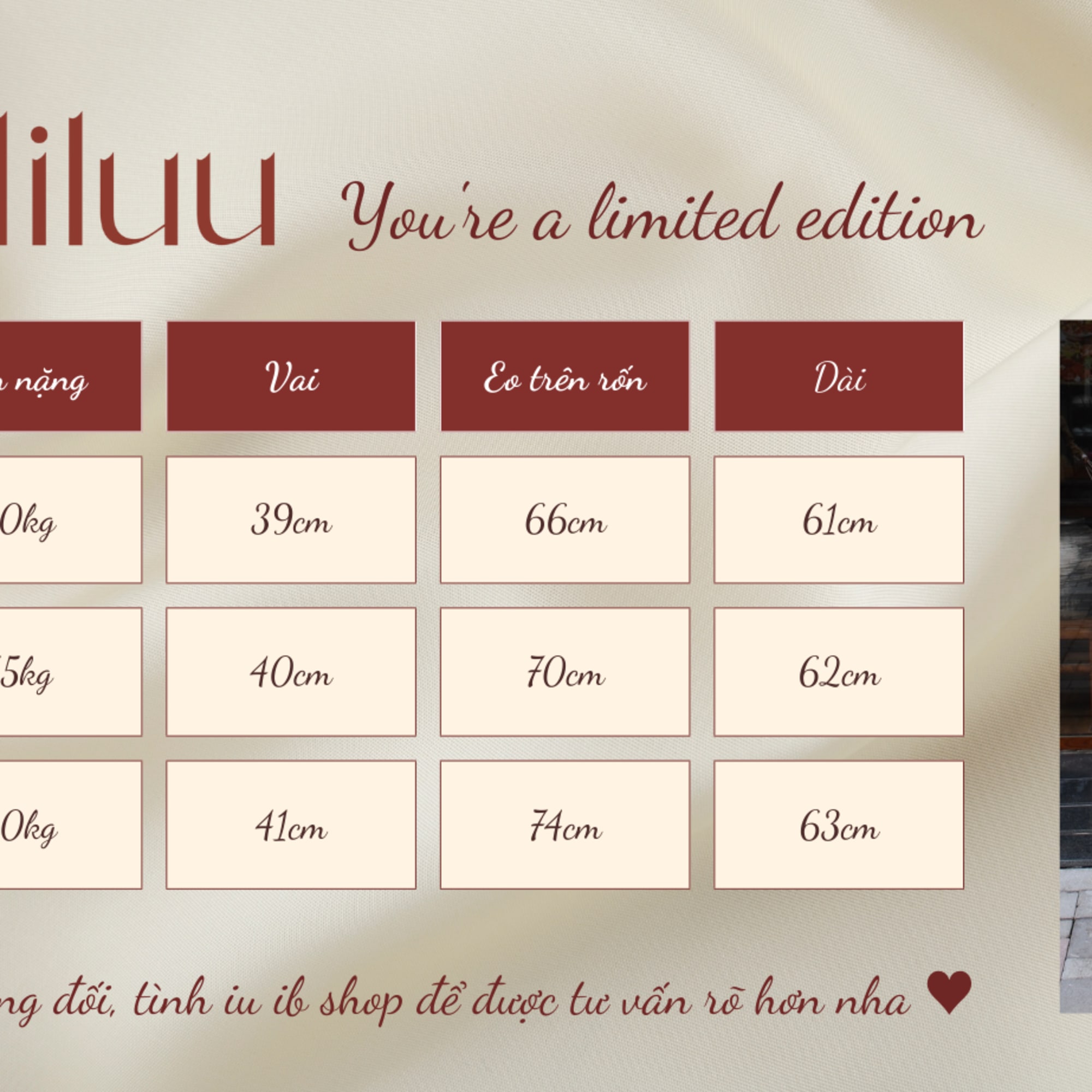 Bảng size Chililuu -  (8)