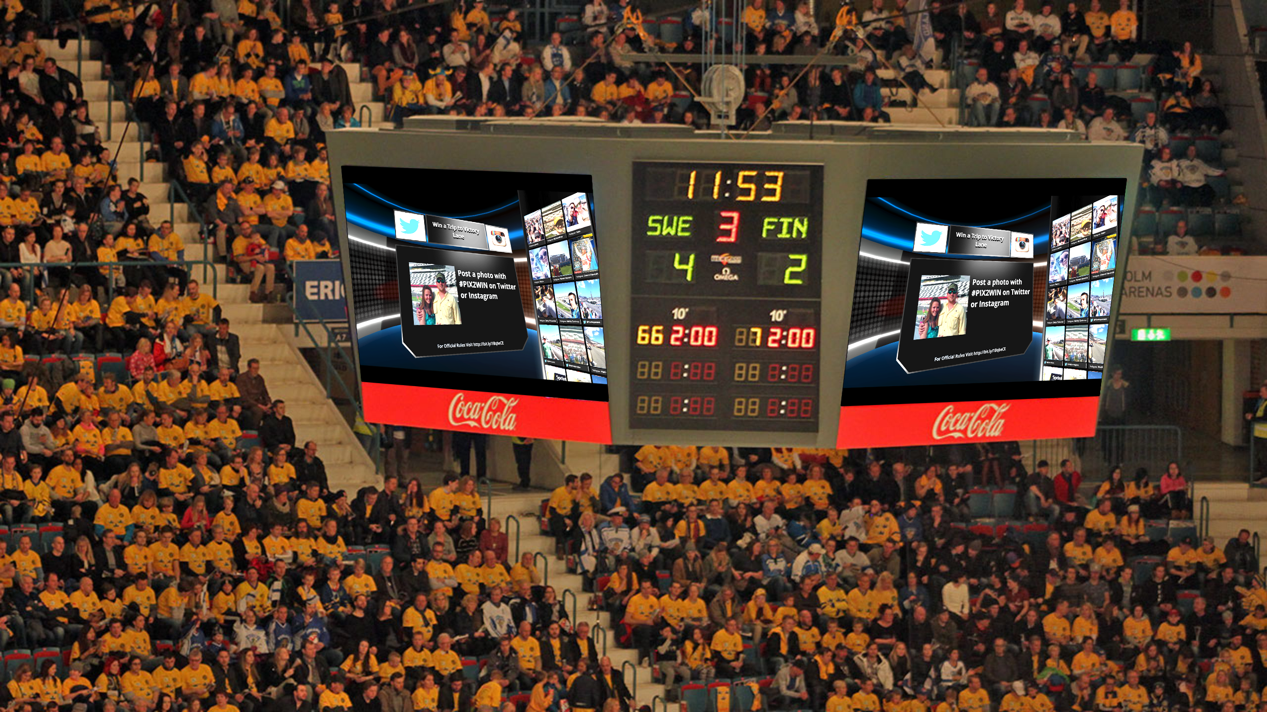 3D content for live broadcast