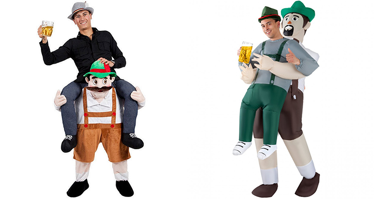 bavarian inflatable costume