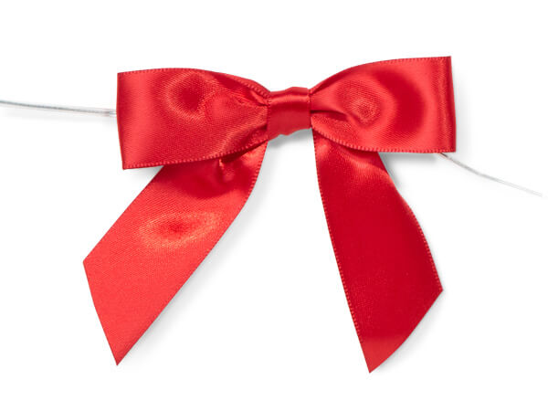 Christmas pre-tied bow