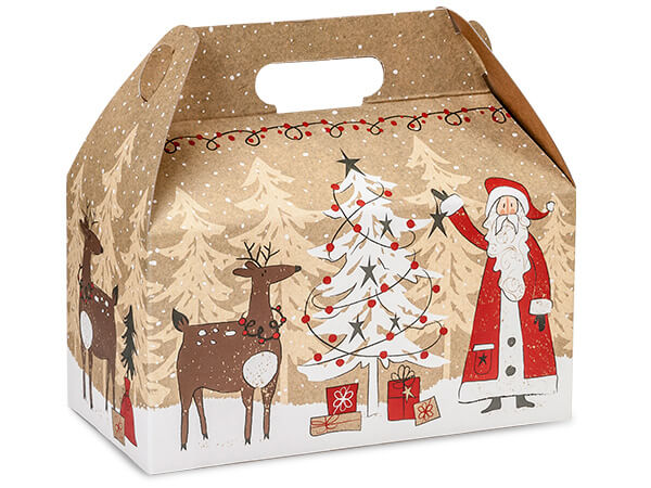 Christmas gable box