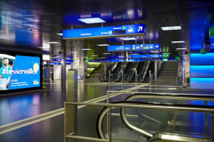 Empty train station - Zurich