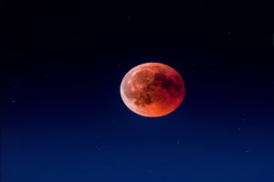 Sichtbarer Blutmond