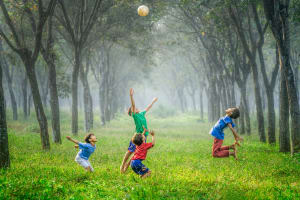 Kinder beim Spielen