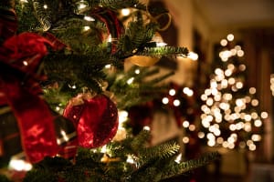 Leuchtender Weihnachtsbaum