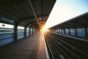 Ein Bild von einem Bahnhof
