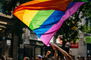 LGBTQ+ Flagge