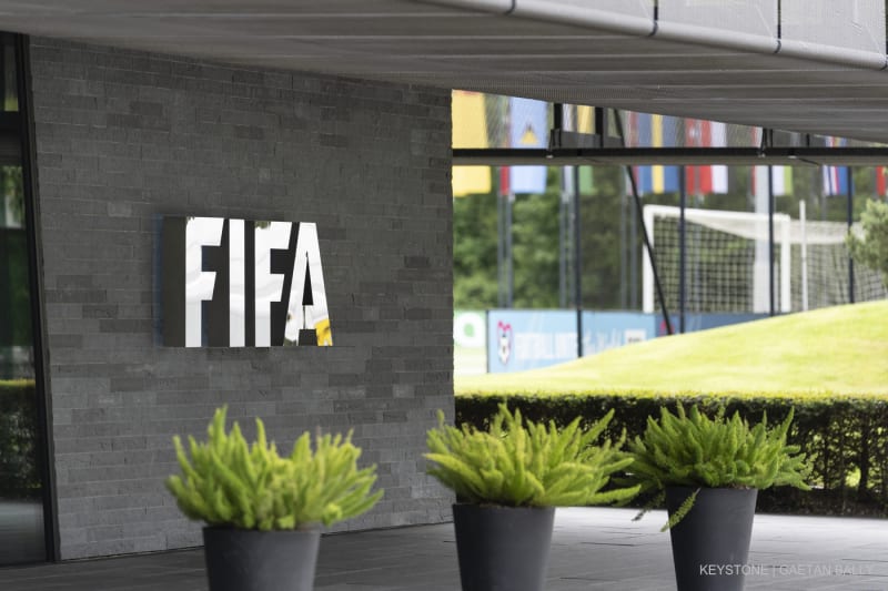 Der Hauptsitz der Fifa in Zuerich fotografiert am Freitag, 24. Mai 2024.