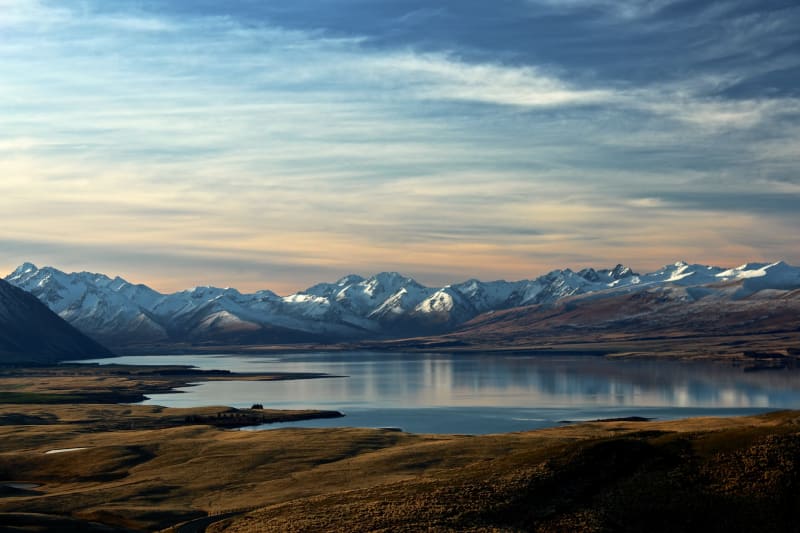 Das Bild zeigt eine Naturalandschaft von Neuseeland