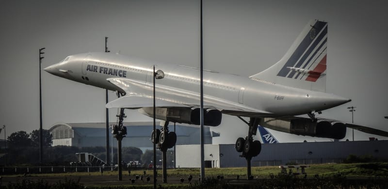 Ein Bild der Concorde - Air France