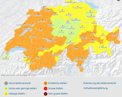 Hitzewelle in der Schweiz