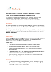 CEO Ausschreibung cover