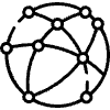 Icon Globales Netzwerk